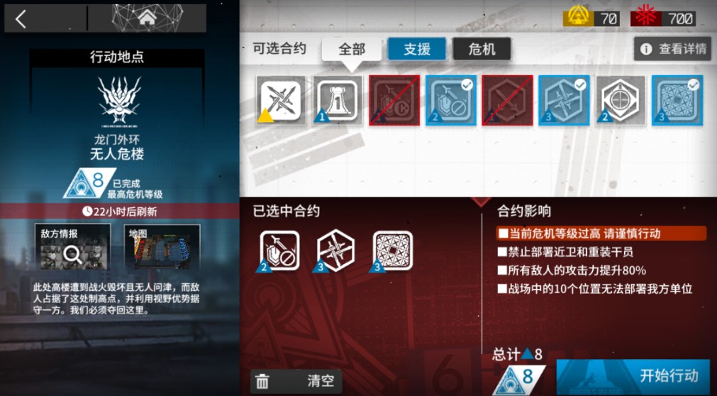 明日方舟11月25日无人危楼如何打？龙门外环无人危楼难度8方法