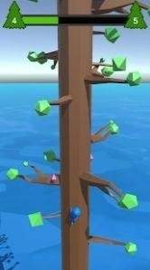 小人爬树3D