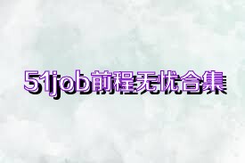 51job前程无忧合集