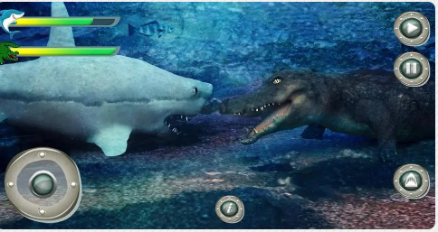 鲨鱼吞噬进化游戏合集