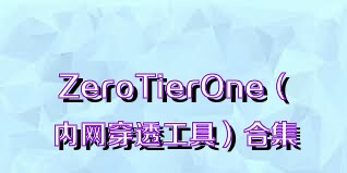 ZeroTierOne（内网穿透工具）合集