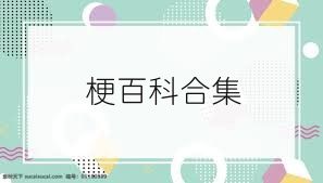 梗百科合集